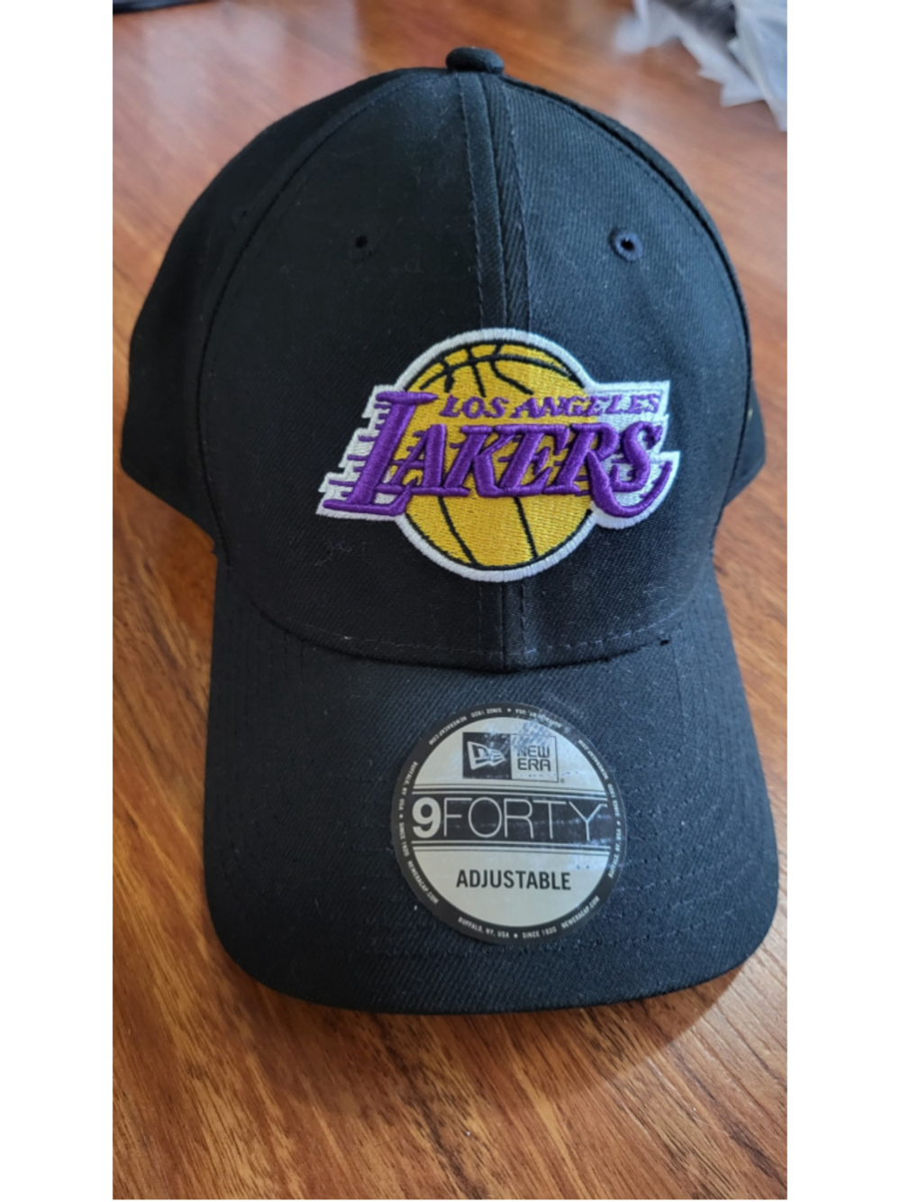 Men's New Era Los Angeles Lakers Adjustable Hat, One Size